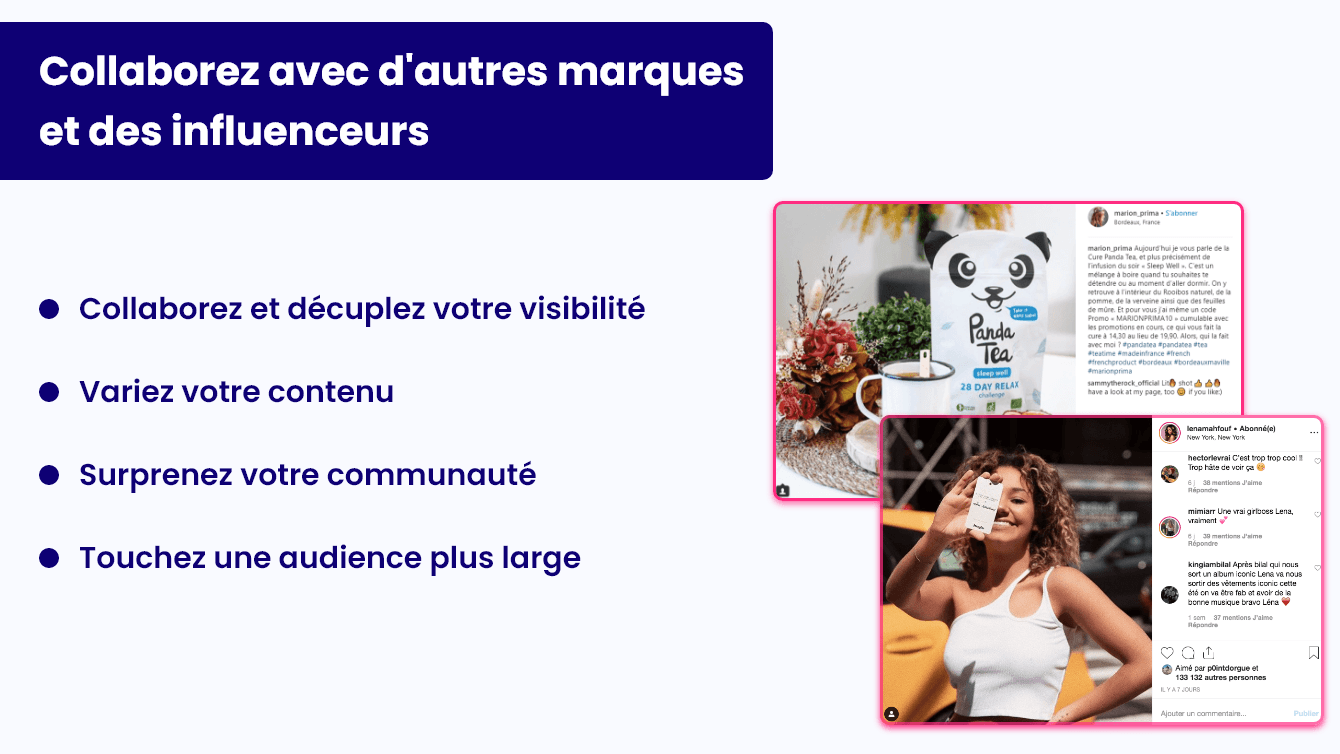 Collaborer pour toucher une plus grande audience