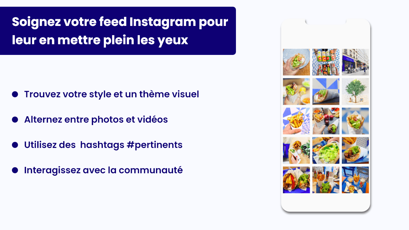 prendre soin de son feed Instagram