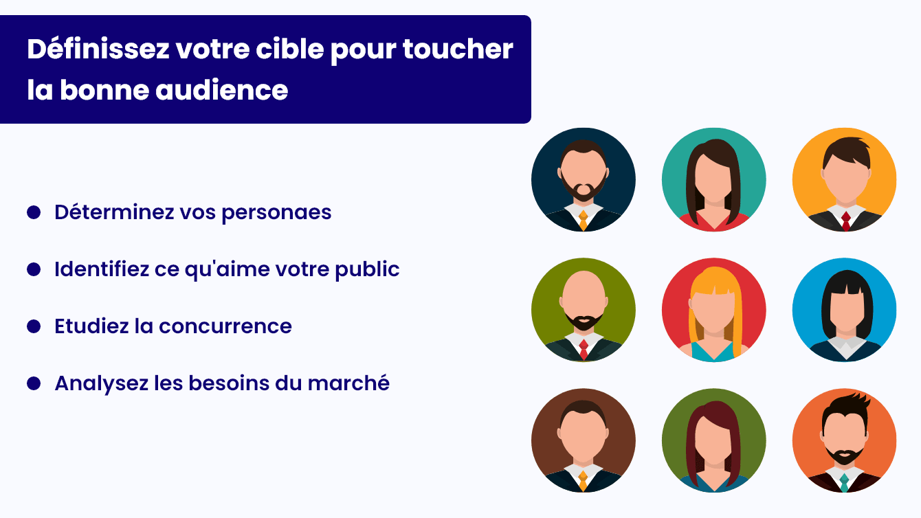 Définir sa cible pour toucher la bonne audience
