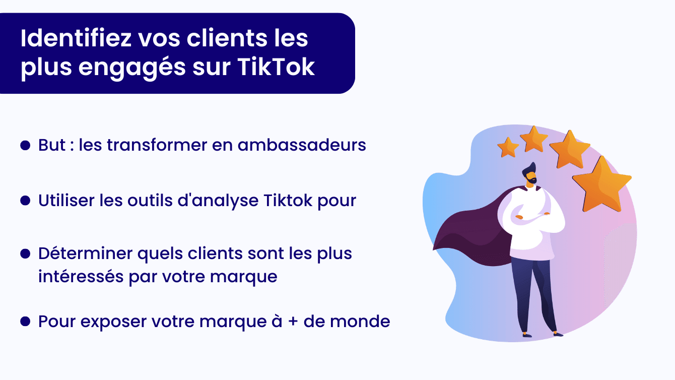 Identifier les clients les plus engagés sur TikTok