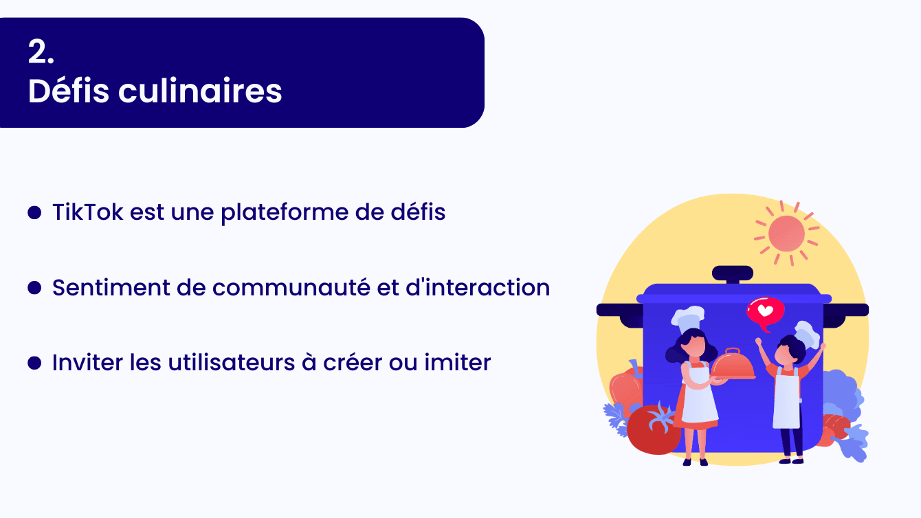 Défis culinaires TikTok