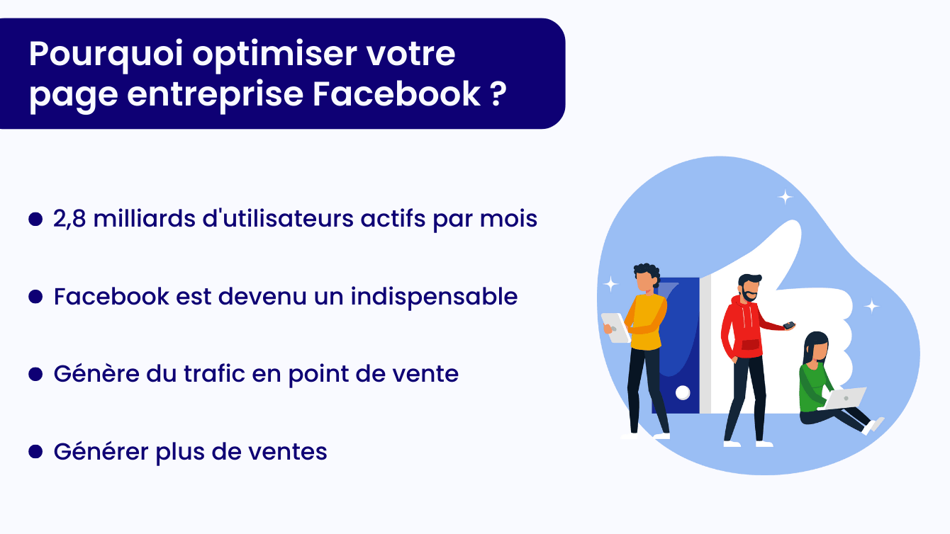 Optmisier votre page entreprise Facebook