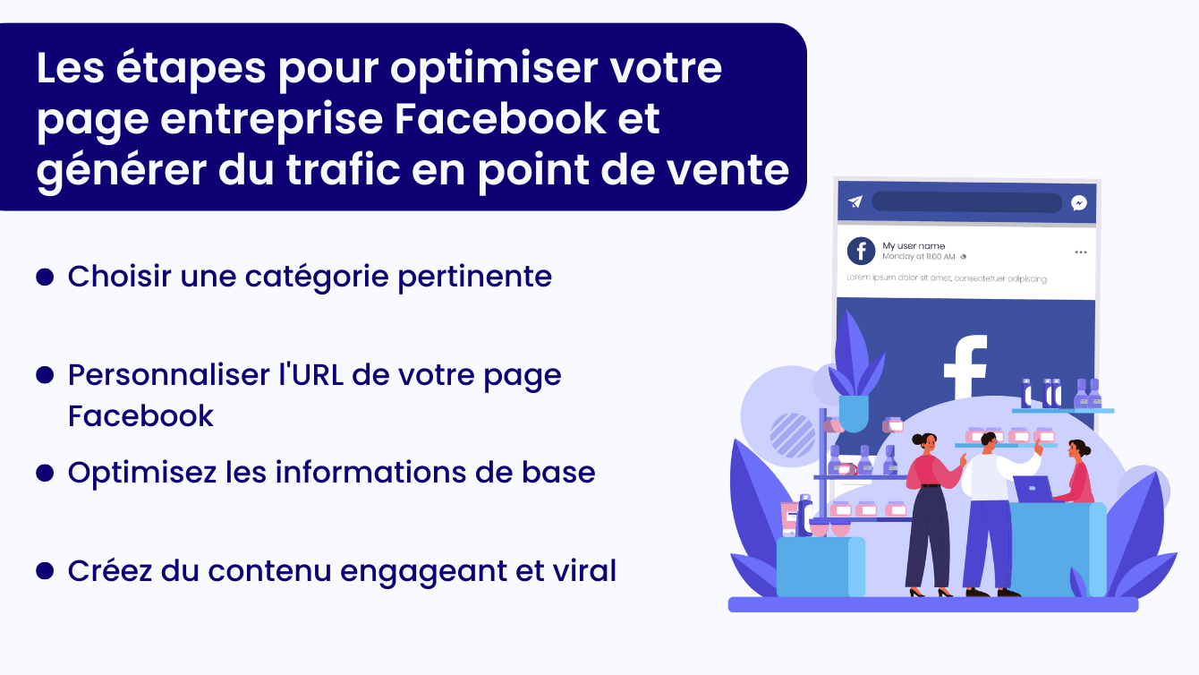 Etapes pour optimiser sa page Facebook entreprise