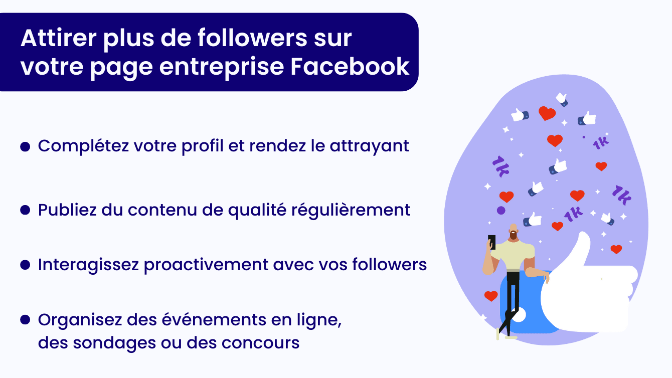 Attirer plus de followers sur votre page entreprise Facebook