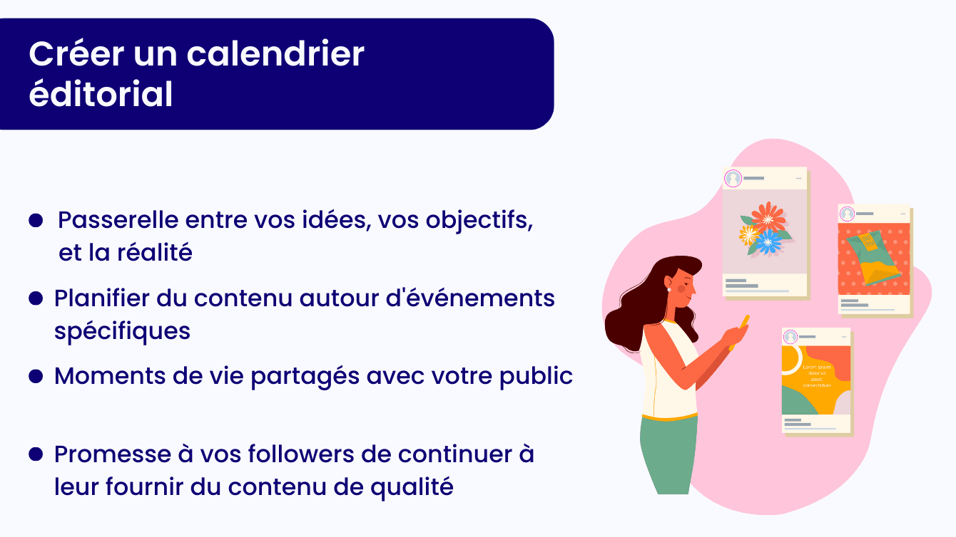 créer un calendrier éditorial