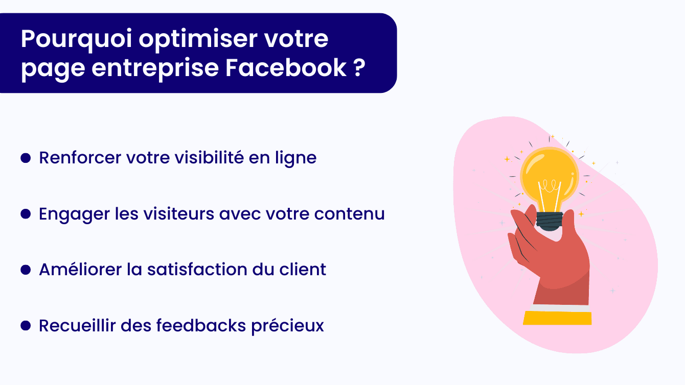 Pourquoi optimiser votre page entreprise Facebook ?