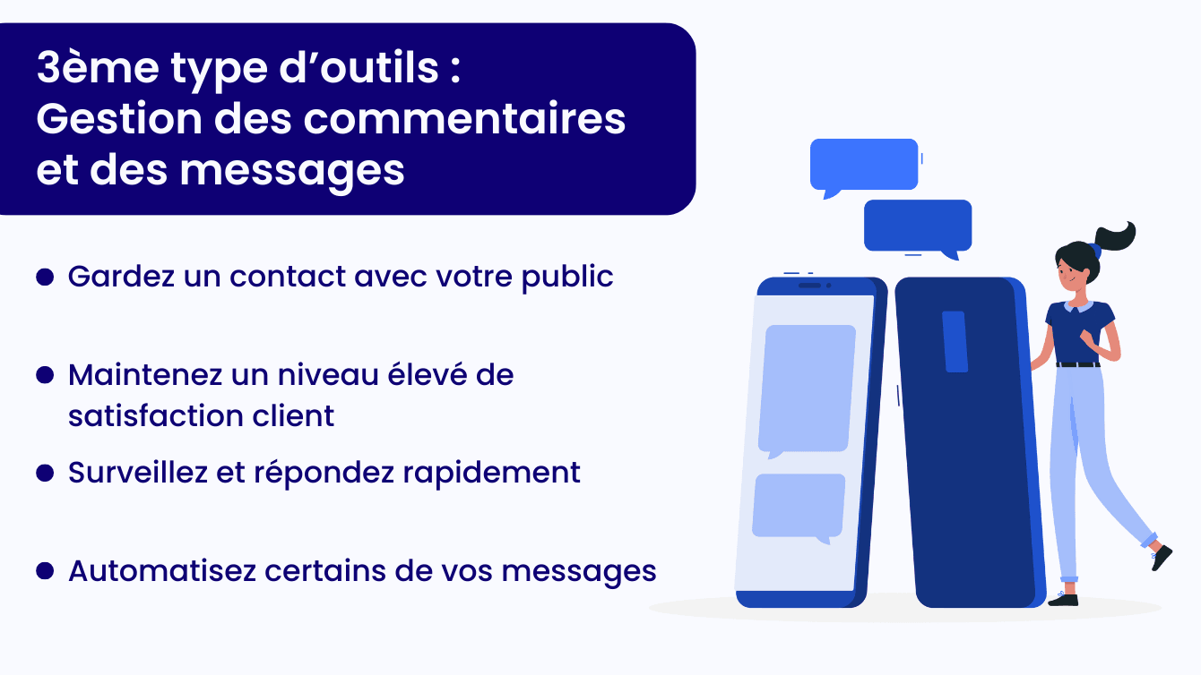 Gestion des commentaires et des messages