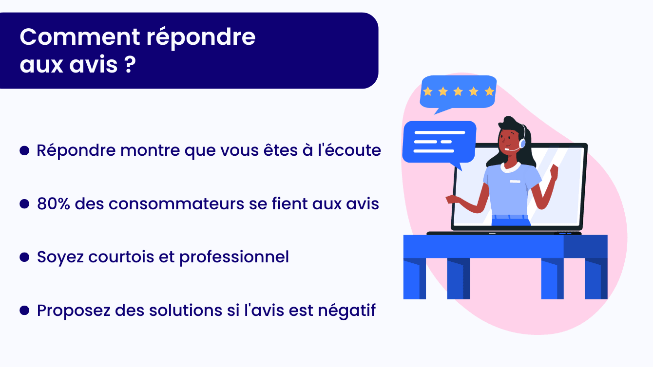 Comment répondre aux avis Google ?