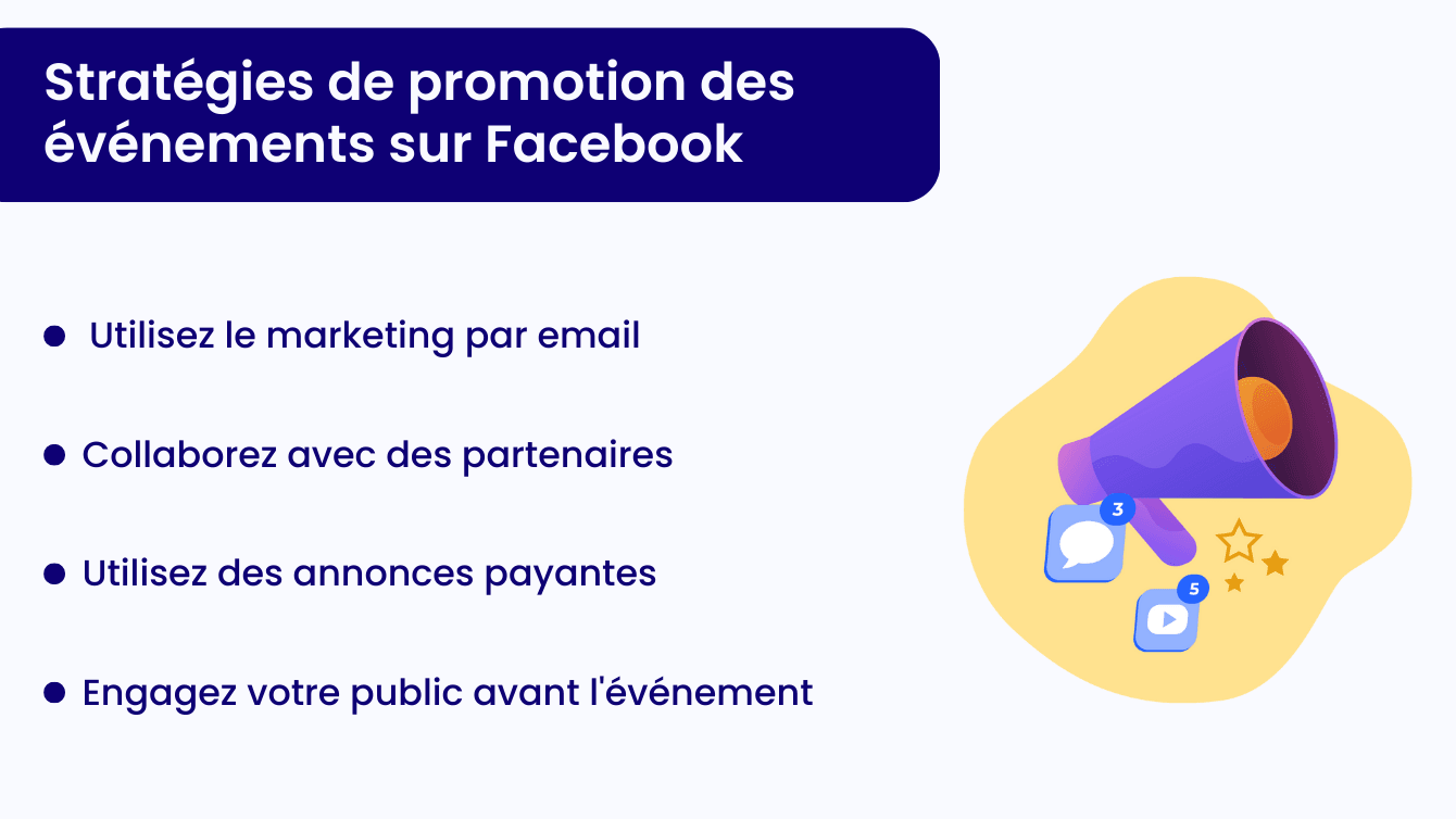 les stratégies de promotion des évènements sur Facebook