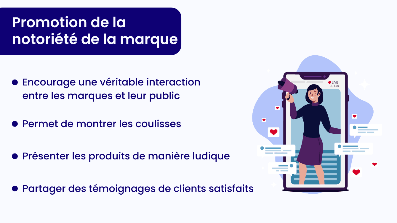 promotion de la notoriété de la marque sur TikTok