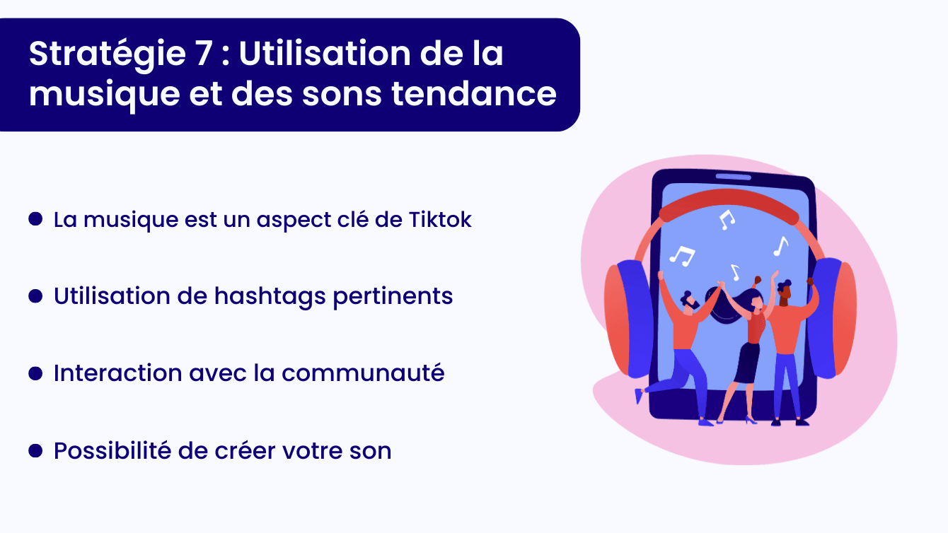 Utiliser des musiques et des sons tendance sur TikTokl