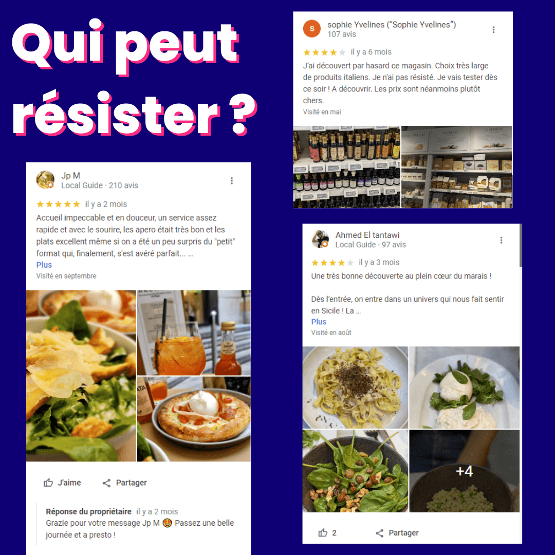 exemples de bons avis Google