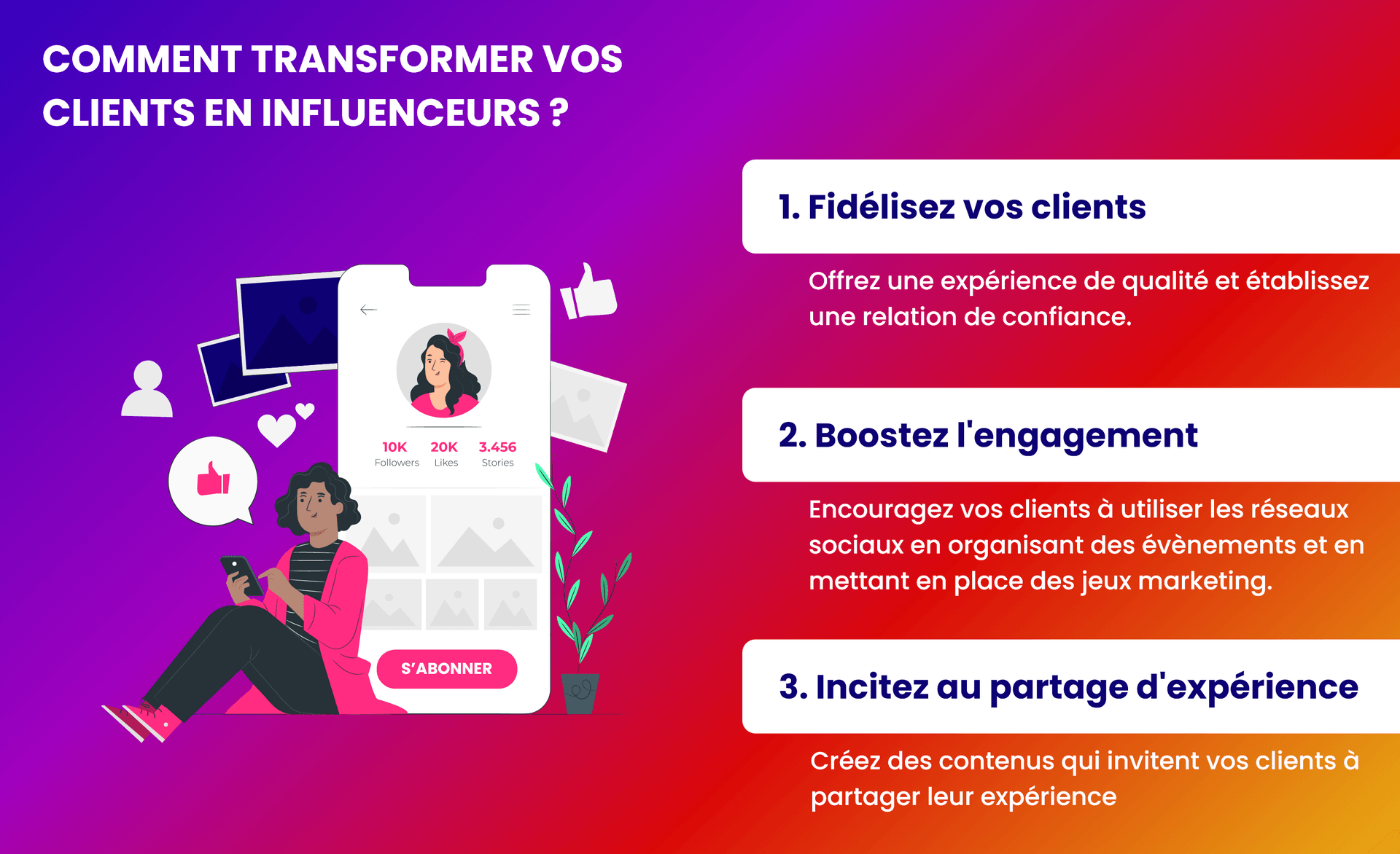 transformer ses clients en influenceurs grâce à Instagram