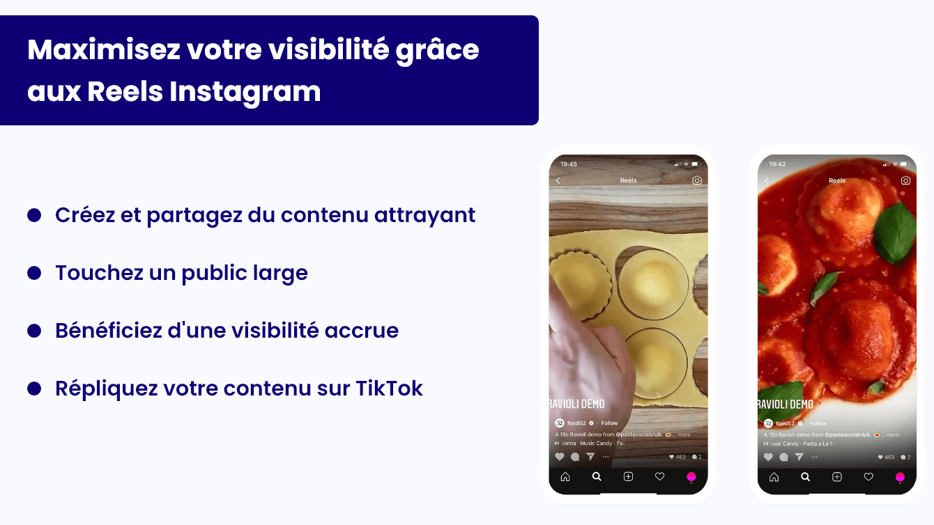 Gagnez en visibilité grâce aux Reels