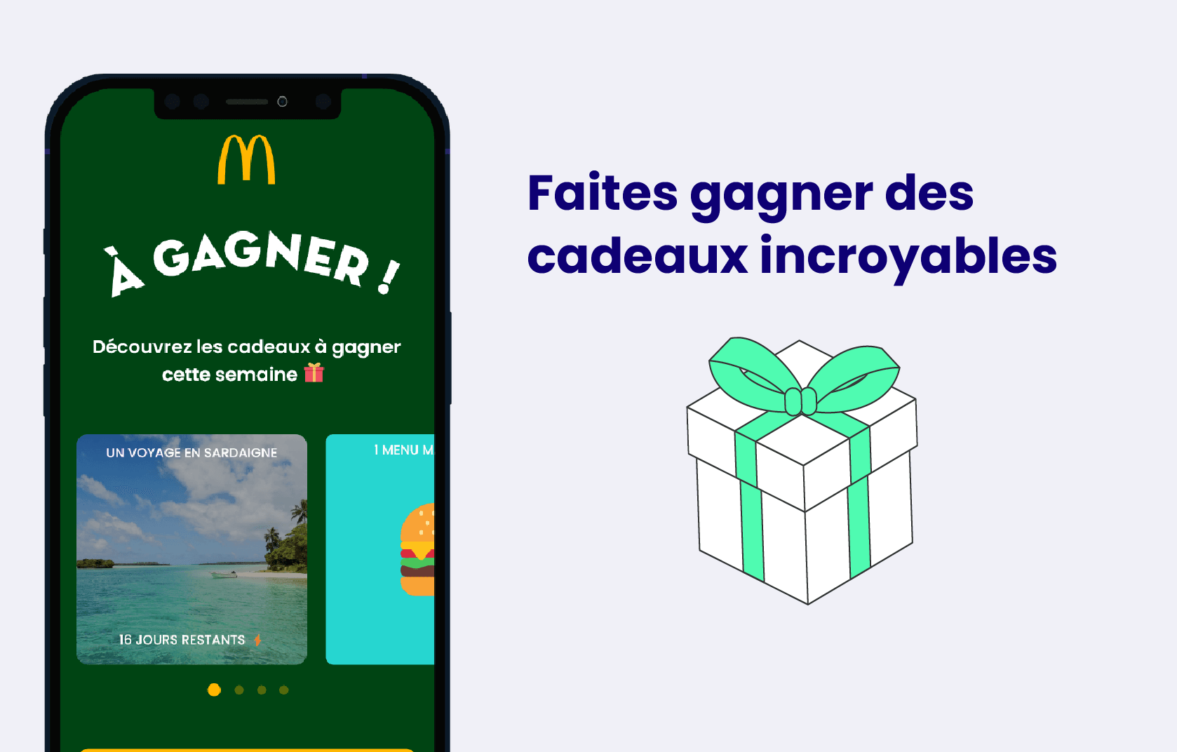 Faire gagner des cadeaux pour attirer les clients